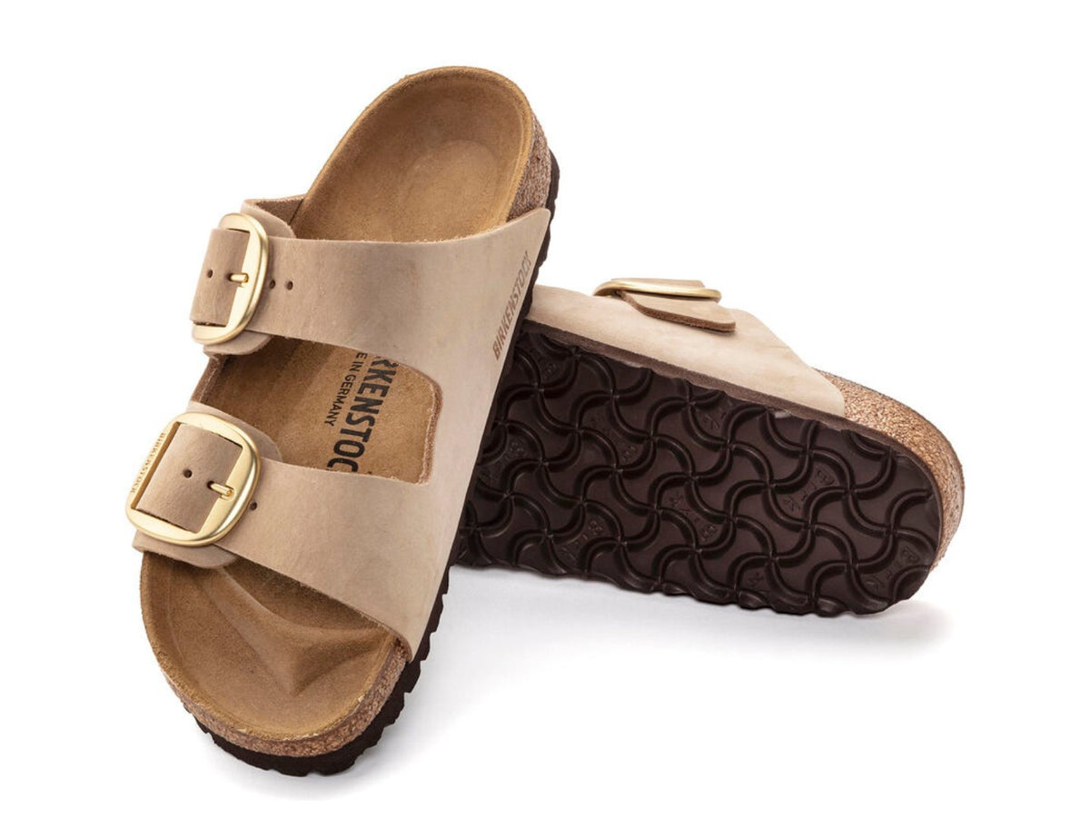 Birkenstock: Arizona Big Buckle Sandcastle - J. Cole Shoes