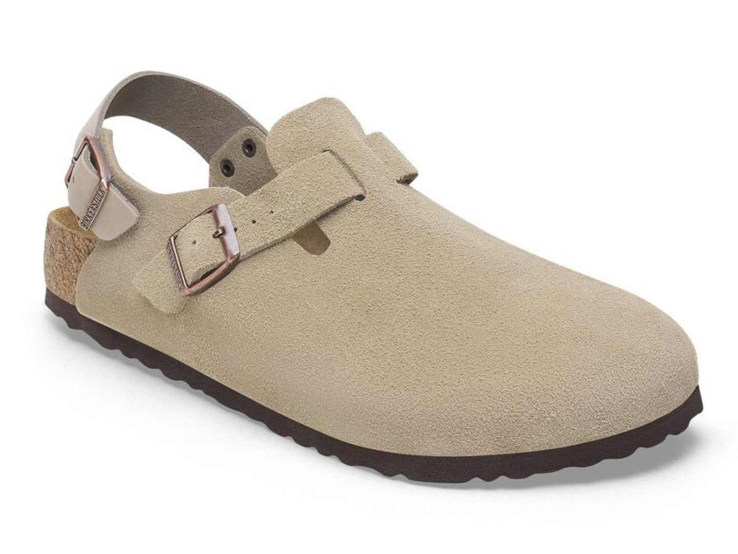 Birkenstock: Tokio in Taupe Narrow - J. Cole Shoes