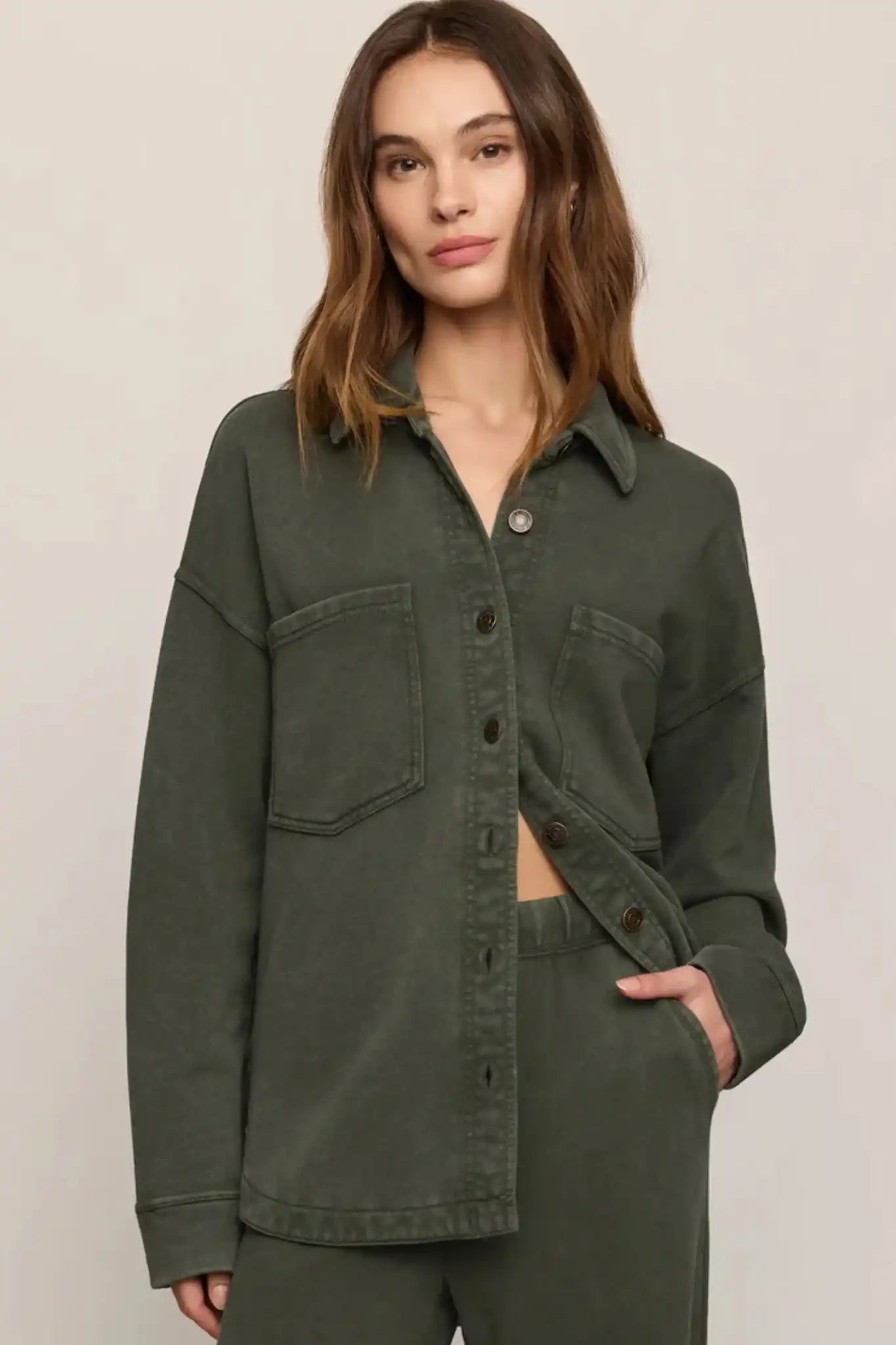 Z Supply Women's All Day Knit Jacket Classic Olive – J. Cole Shoes