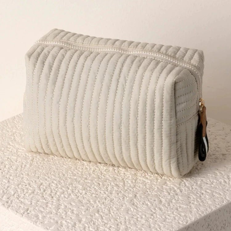 EZRA SMALL BOXY COSMETIC POUCH,ULTRAMARINE