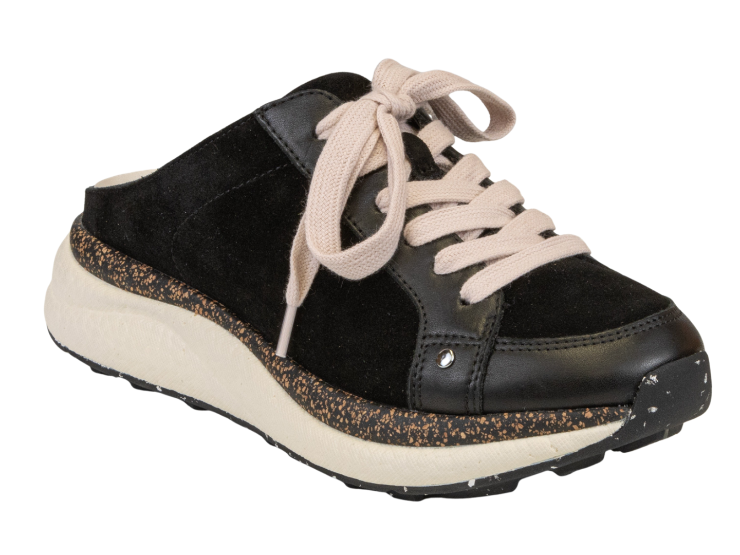 OTBT - SWIFTSTEP in BLACK Backless Sneakers