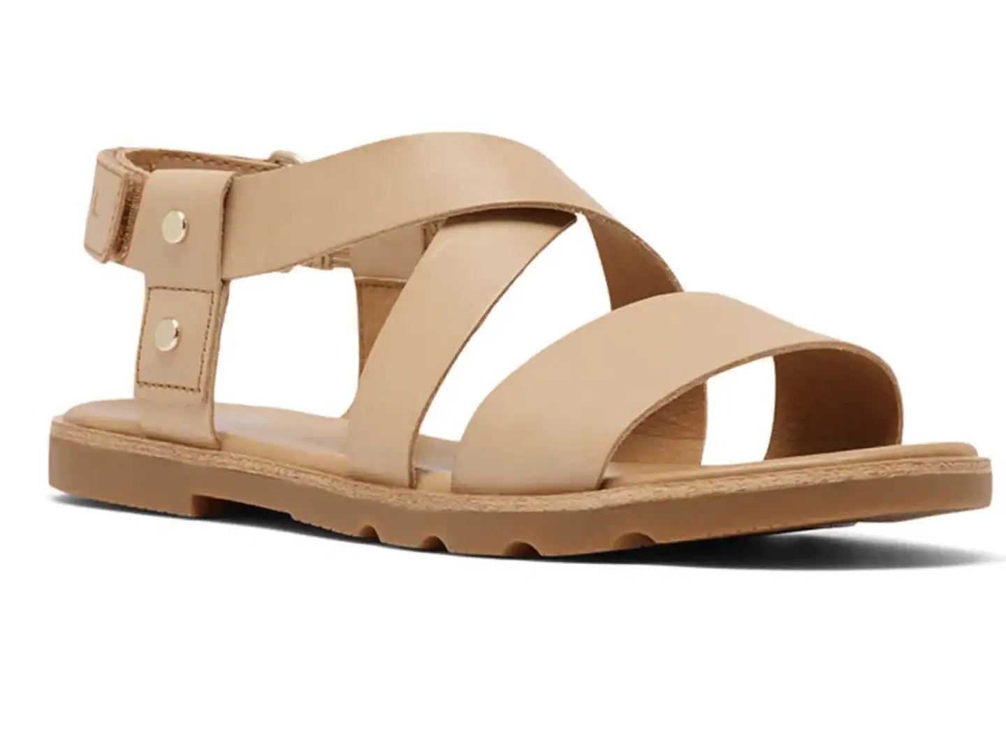 Sorel: Ella III Sandal in Honest Beige - J. Cole Shoes display picture 1