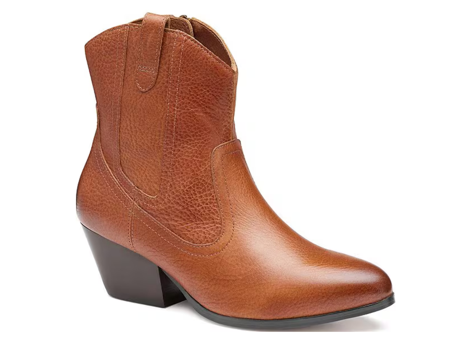 Johnston & Murphy: Tristen Bootie in Cognac