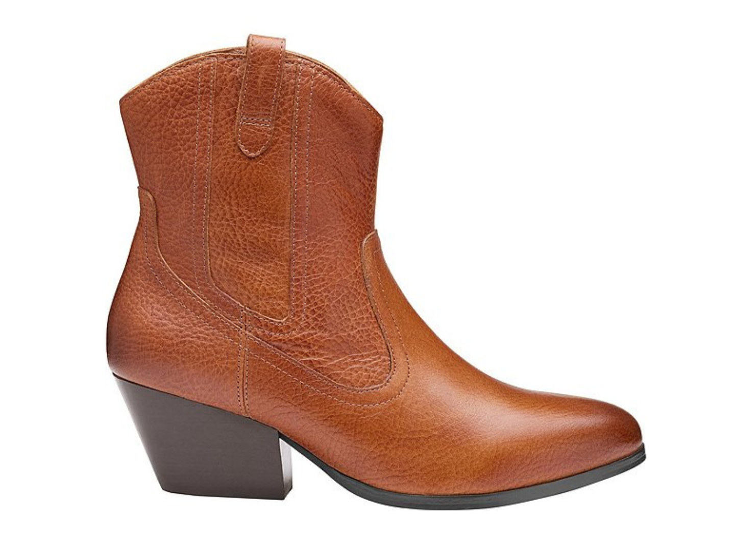 Johnston & Murphy: Tristen Bootie in Cognac