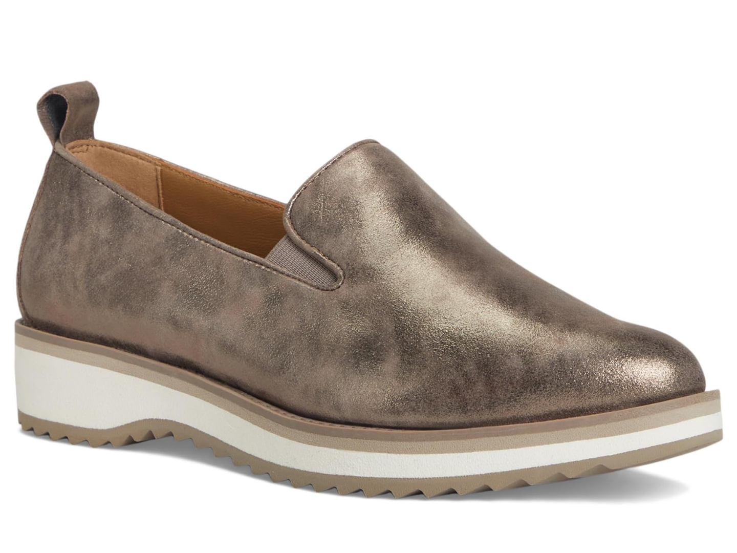 Johnston & Murphy: Ulyssa in Taupe Metallic