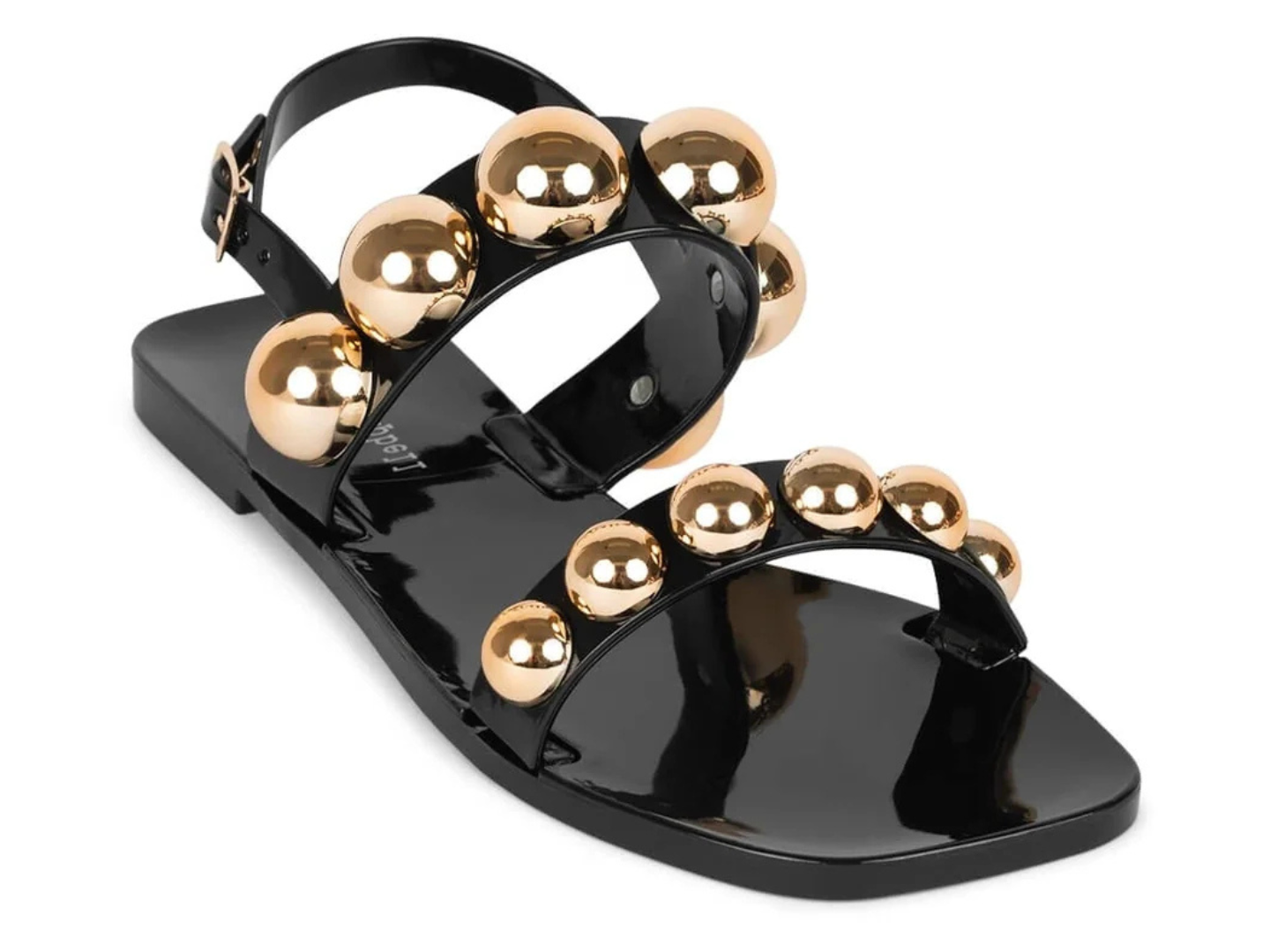 Jeffrey Campbell: Gum-Drop in Black Gold – J. Cole Shoes