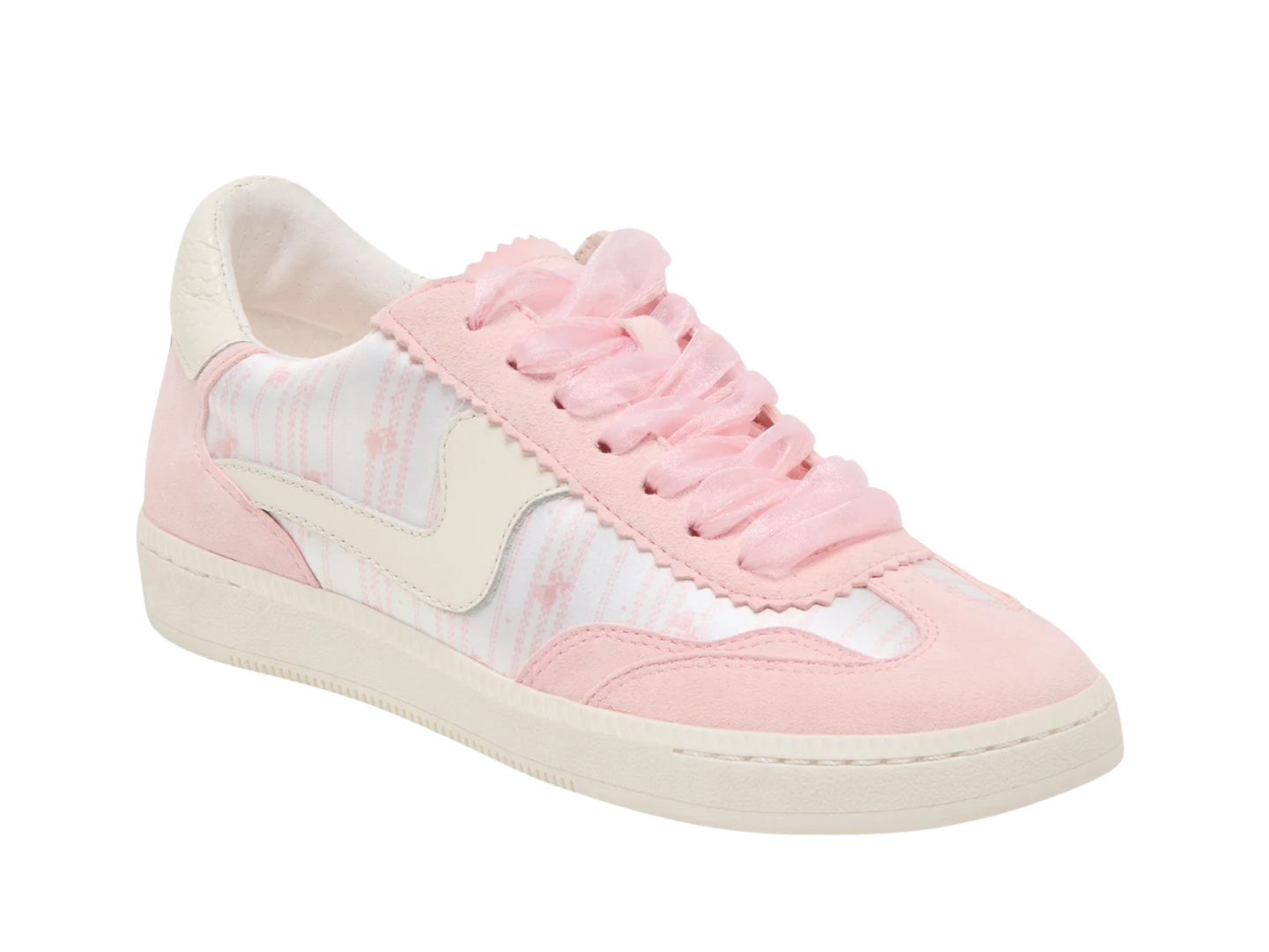Dolce Vita: Notice X Byrdie Golf Sneakers Pink Floral Nylon