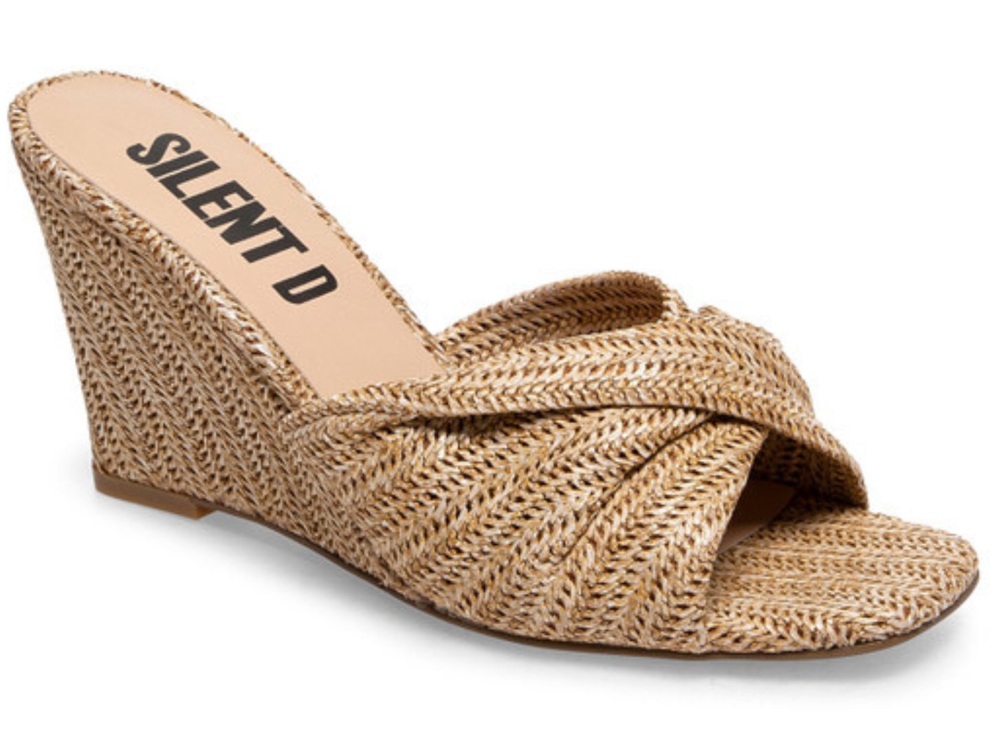 Silent D: Katia in Natural Raffia - J. Cole Shoes