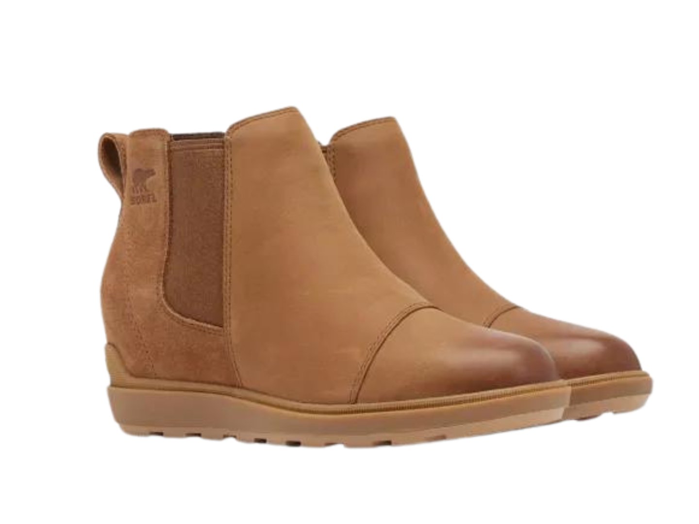 (取寄) ソレル レディース エヴィー リ チェルシー ブーツ Sorel women Evie II Chelsea Boots (For Women) Taffy, Gum 2 Sorel: Evie II Chelsea in Taffy/Gum - J. Cole Shoes