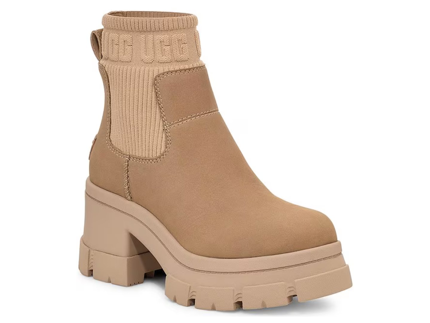 本日限定SALE! 新品未使用UGGスゥェードモカシン25cm UGG Women's New Heights Sunwave Mustard Seed Clog Shoes