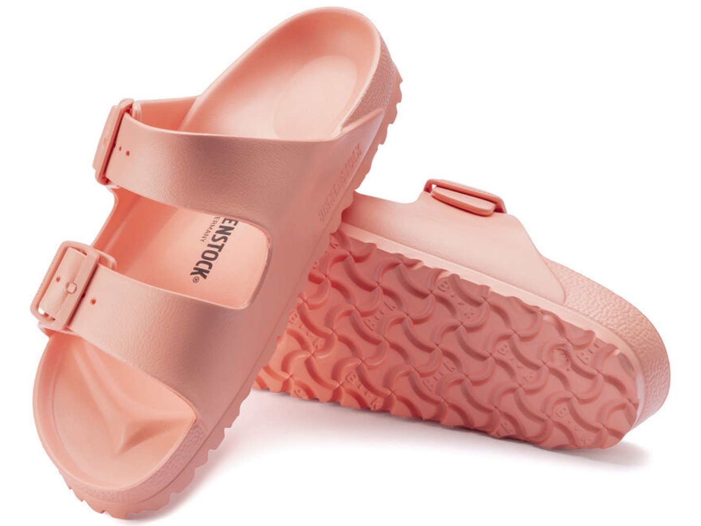 Birkenstock: Arizona Eva in Coral Peach Cole Shoes