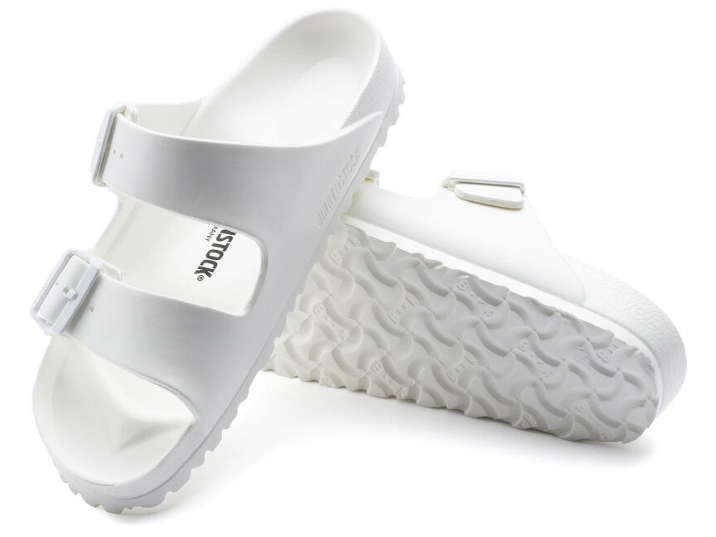 Birkenstock: Arizona EVA White Cole Shoes1