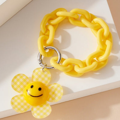 Flower Smile Keychain - J. Cole ShoesAVENUE ZOEFlower Smile Keychain