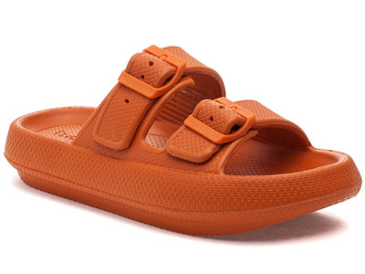 J Slide: SOCOOL in Orange - J. Cole ShoesJSLIDES