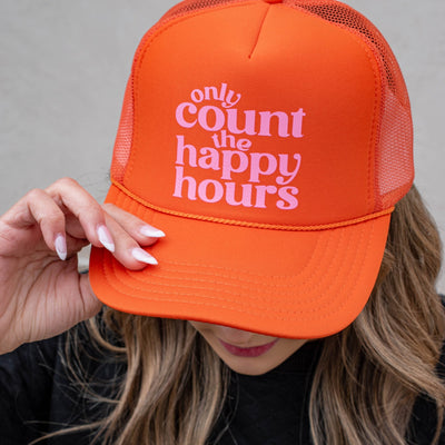 Only Count Happy Hours Hat - J. Cole ShoesHATS BY MADIOnly Count Happy Hours Hat