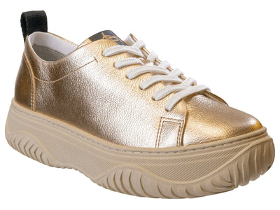 OTBT: PANGEA in GOLD Court Sneakers - J. Cole ShoesOTBTOTBT: PANGEA in GOLD Court Sneakers