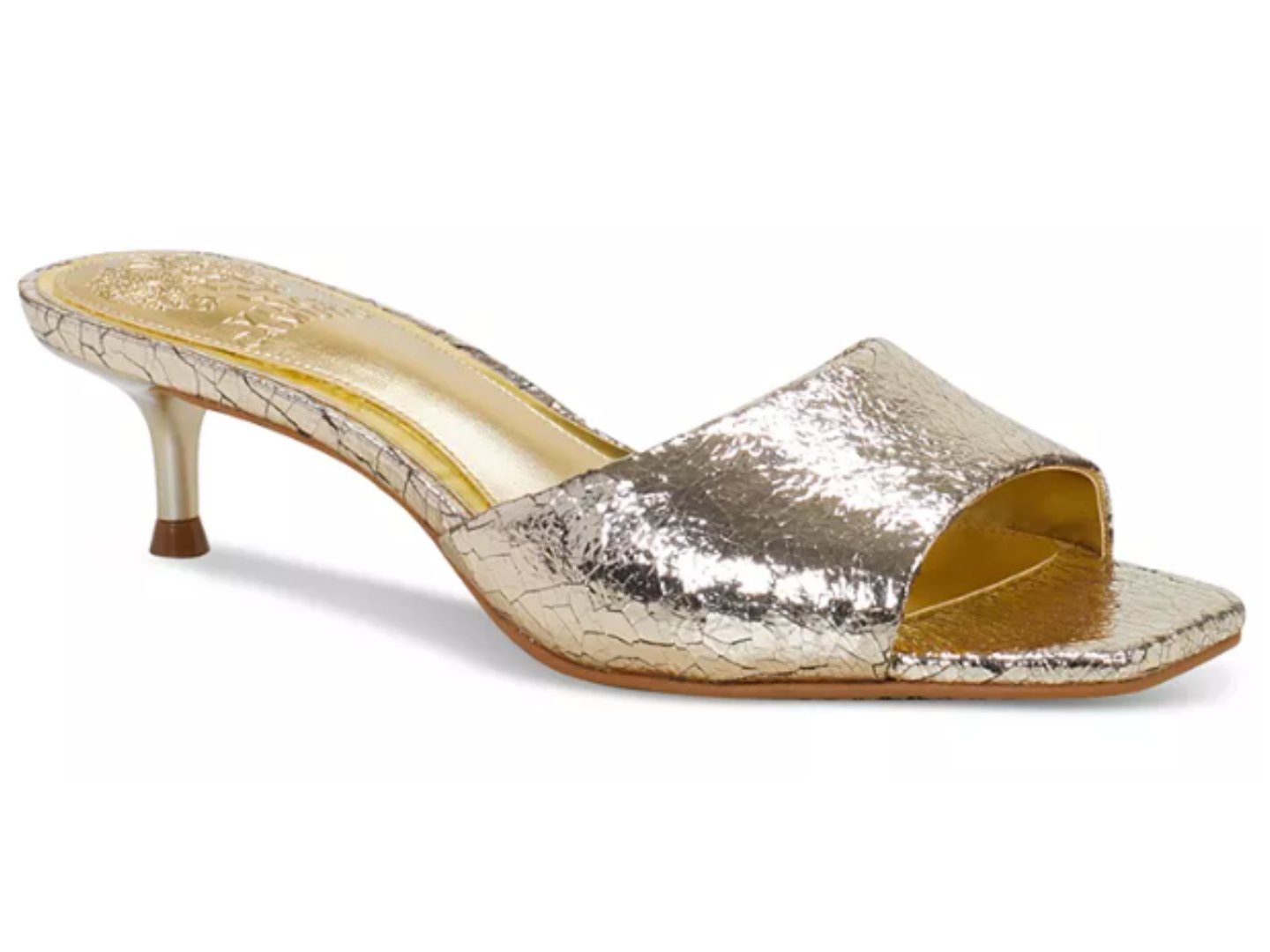 Vincent Camuto: Faiza in Gold Cole Shoes