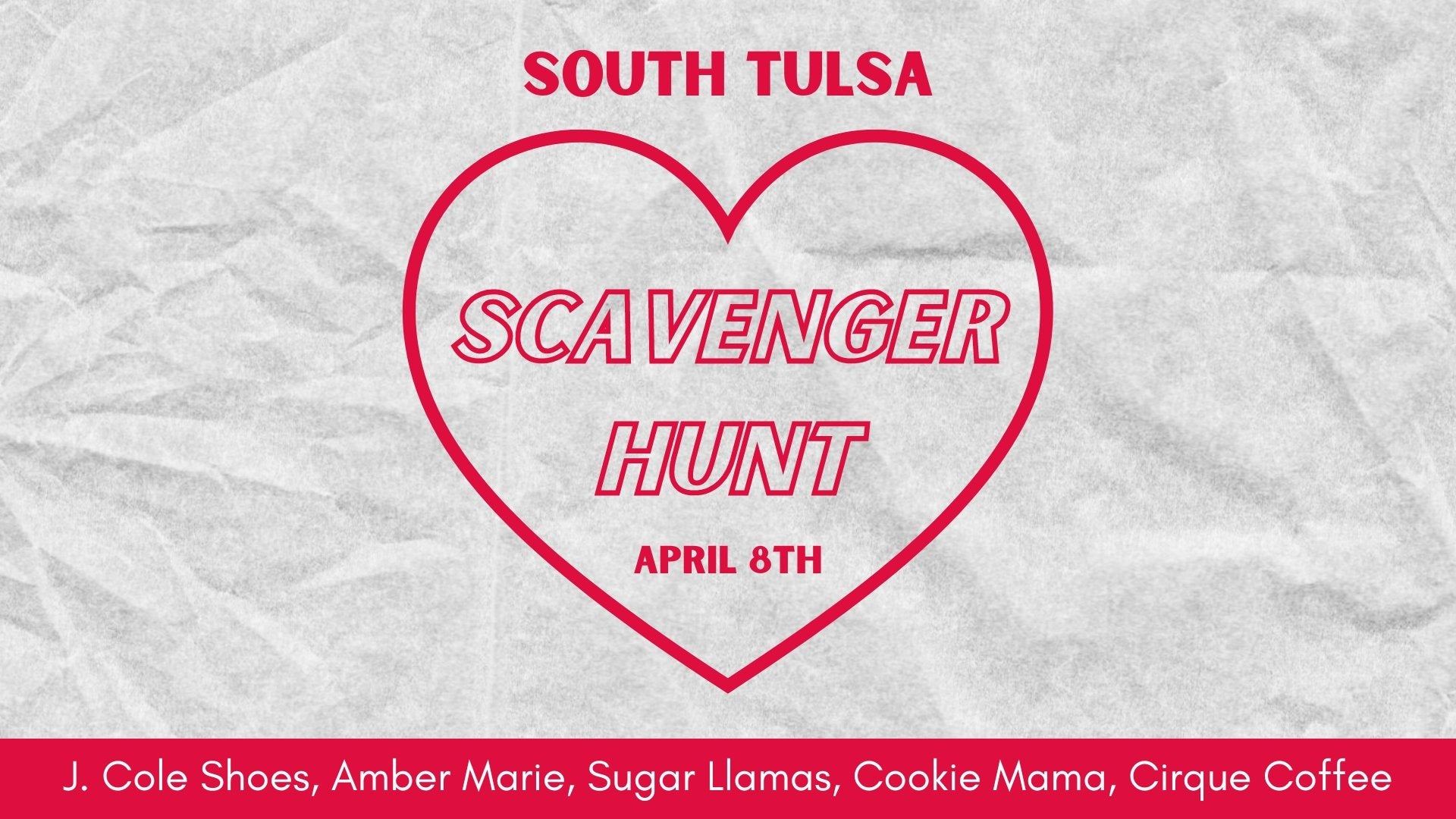 South Tulsa Scavenger Hunt - J. Cole Shoes