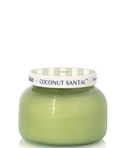 Capri Blue: Coconut Santal Artisan Caffe Signature Candle - 19 oz.