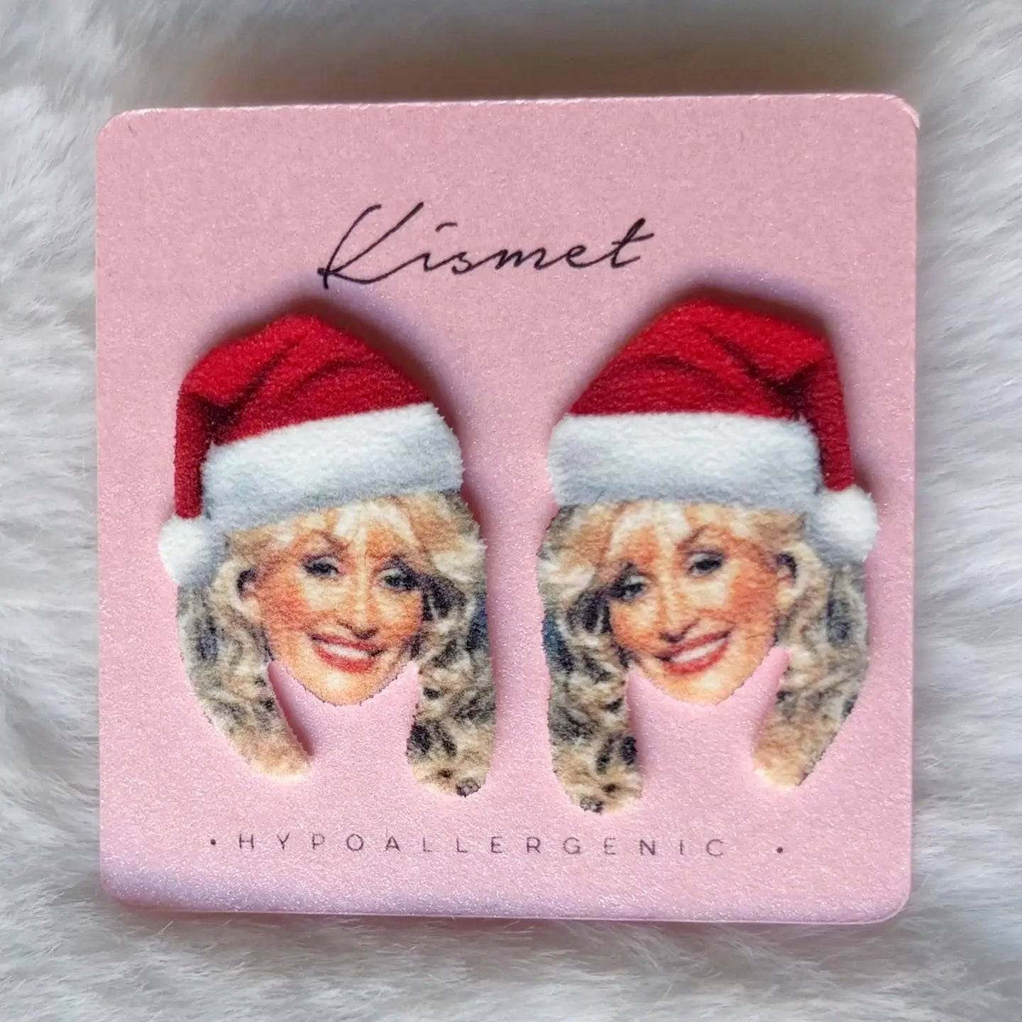 Kismet: Santa Baby Dolly Studs