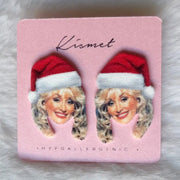 Kismet: Santa Baby Dolly Studs