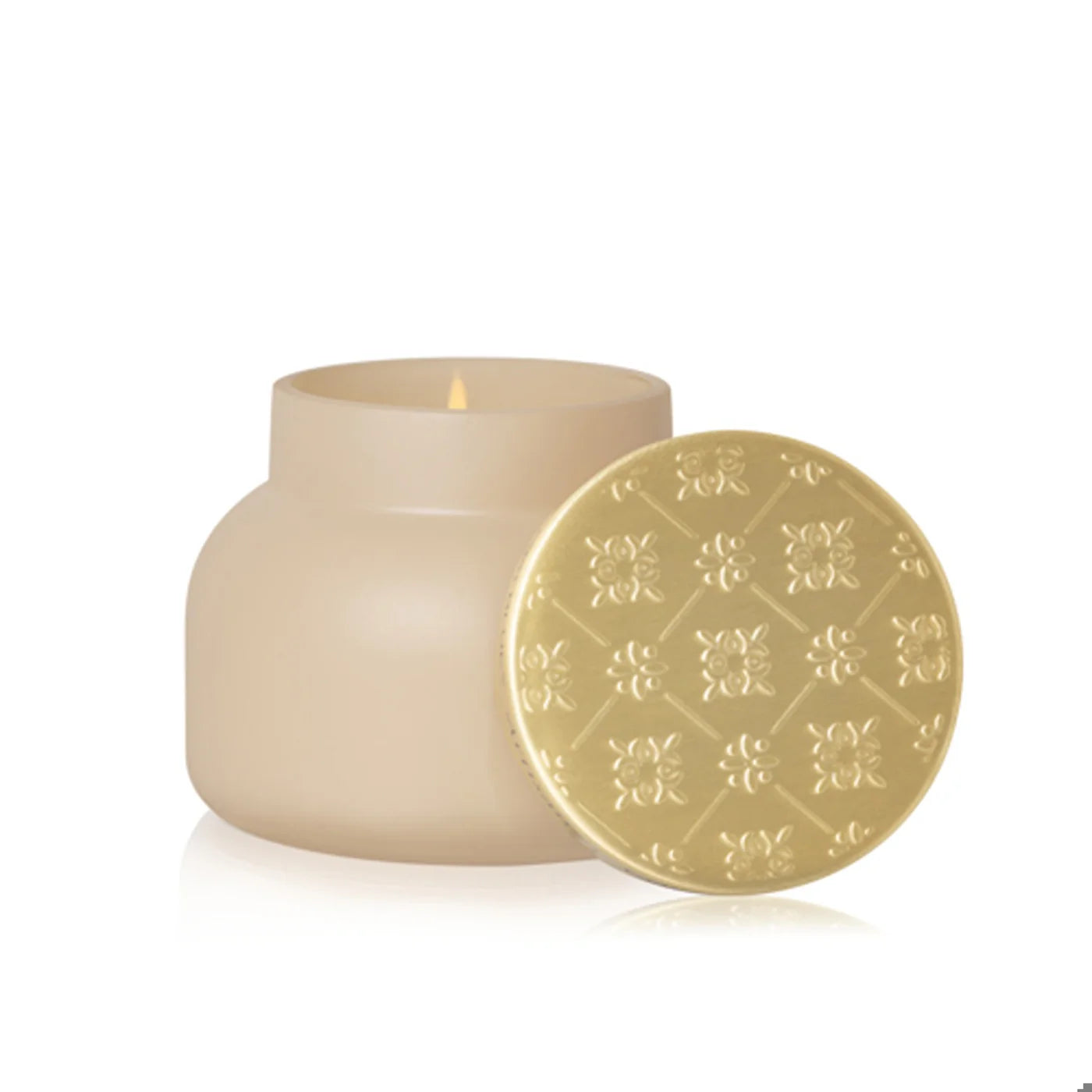 Capri Blue: Coconut Santal Artisan Terrazza Velluto Petite Candle - 8 oz.