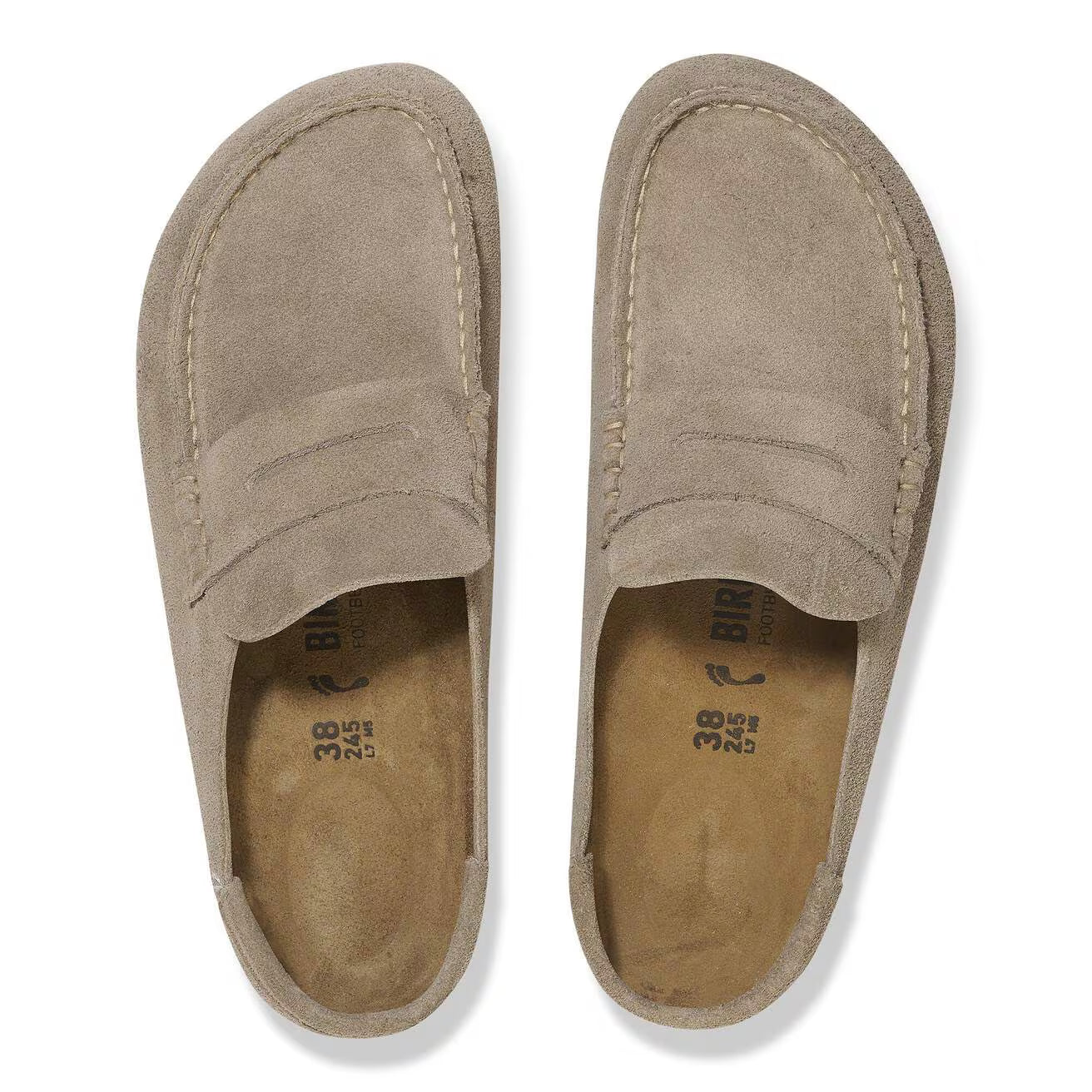 Birkenstock: Naples Wrapped in Taupe