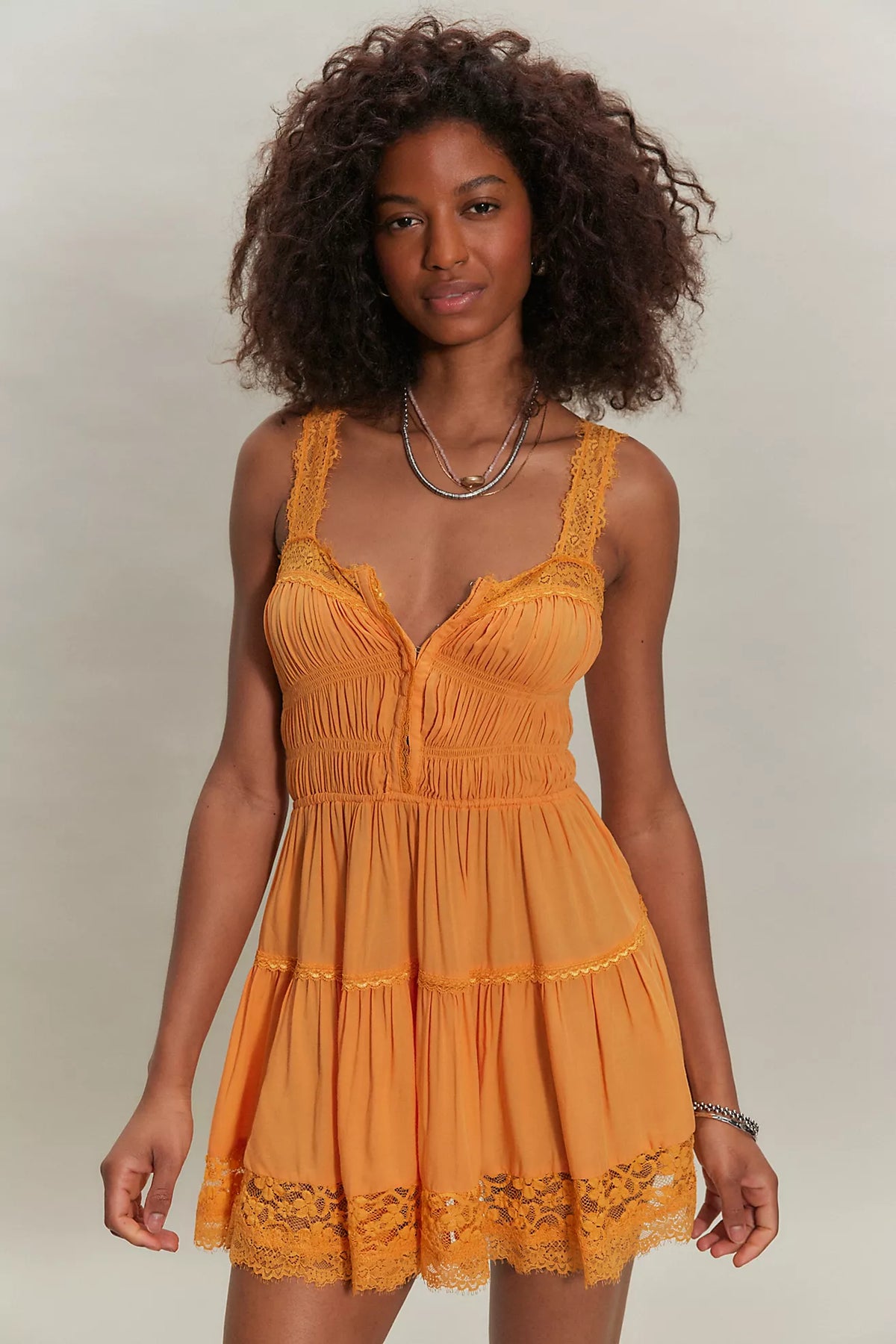 Free People: So in Love Mini Slip in Iceland Poppy – J. Cole Shoes