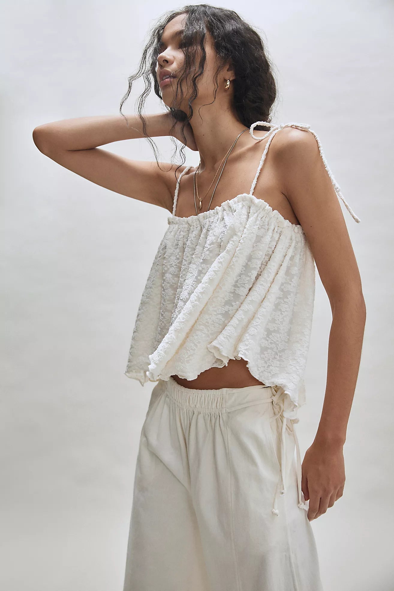 Free People: Briana Tank in Sugar Swizzle