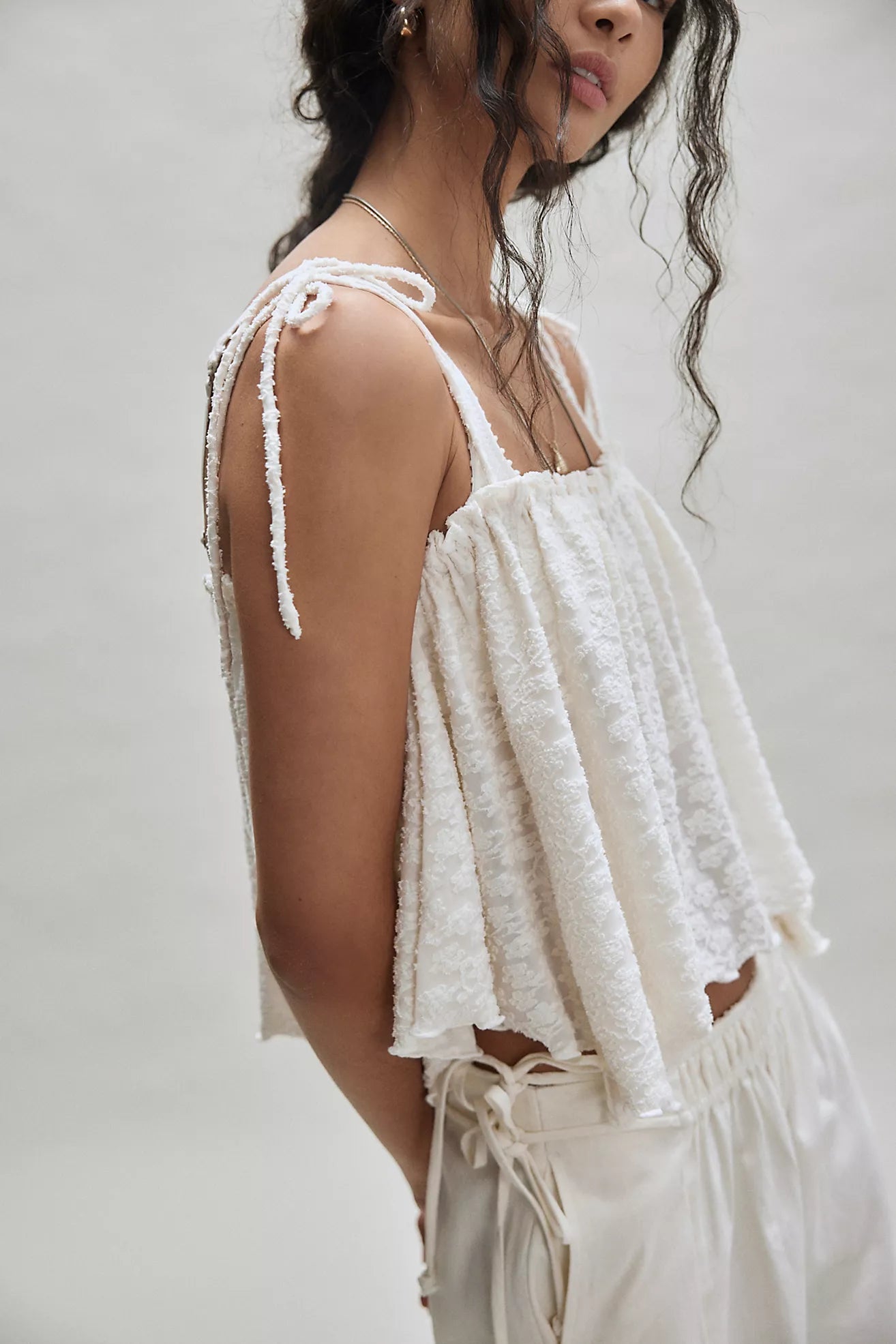 Free People: Briana Tank in Sugar Swizzle