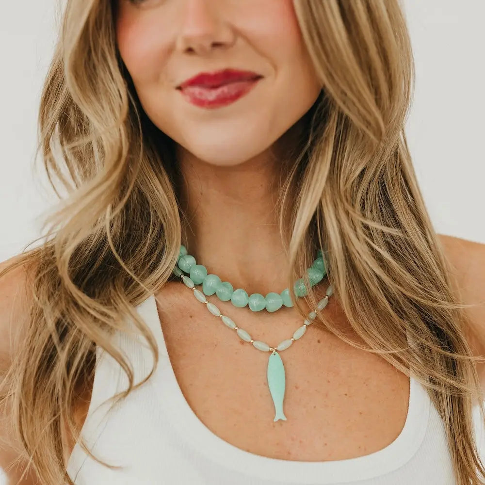 Fortune For the Fish Necklace