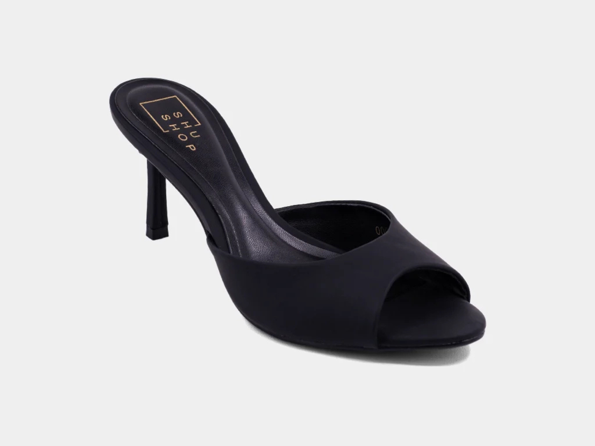 Shu Shop Women's Black Elaine Heel
