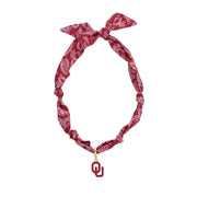 Canvas Style: Oklahoma Sooners Bandana Scarf Necklace