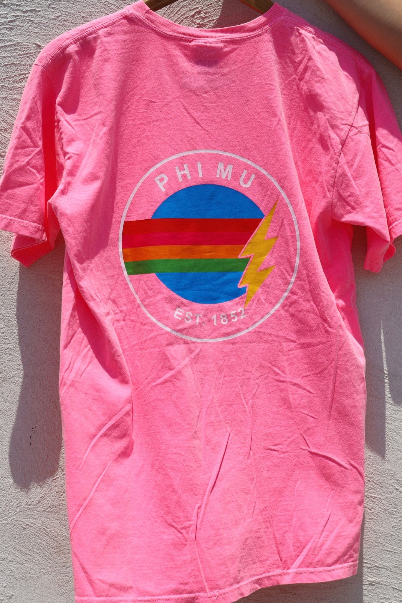 2024 Sorority Tee: Phi Mu - J. Cole ShoesDuo Threads2024 Sorority Tee: Phi Mu