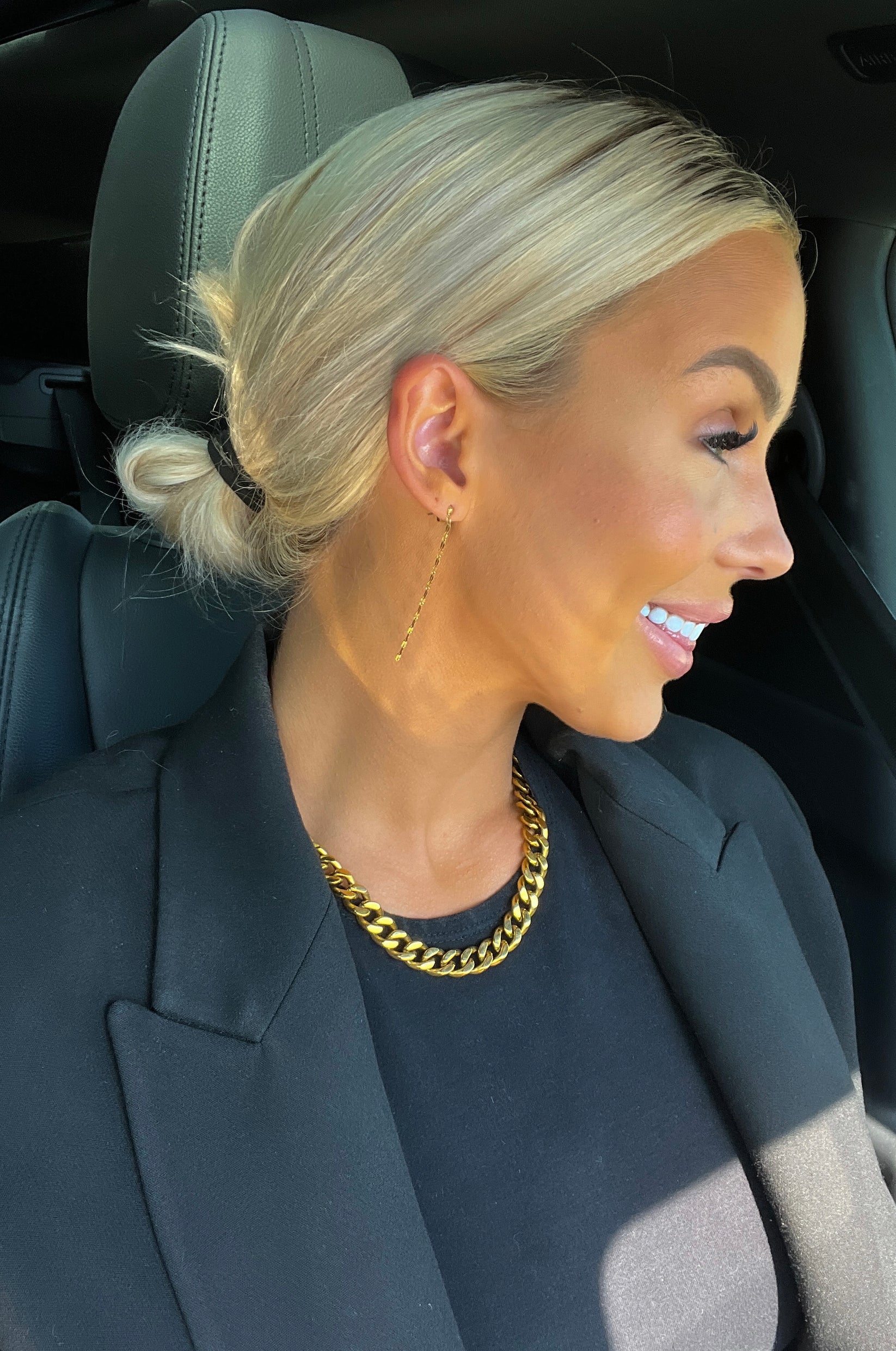 Chansuttpearls: Chunky Gold Necklace