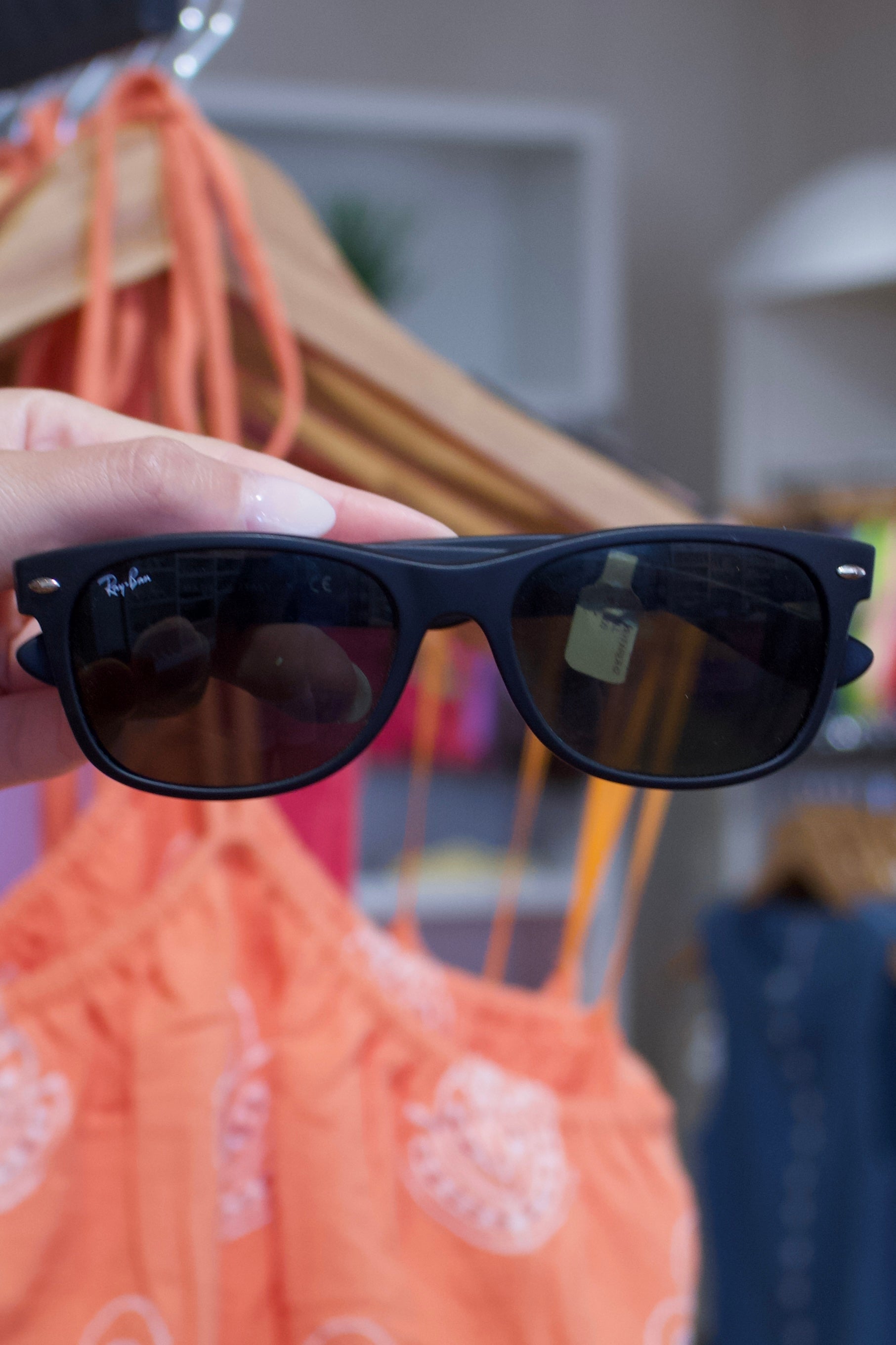 Ray-ban: New Wayfarer in Rubber Black