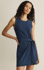 Z Supply : Mattie Jersey Denim Mini Dress