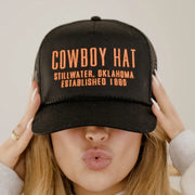 Livy Lu: Cowboy Hat Stillwater Oklahoma in Black