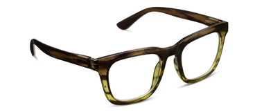 Peepers: Cavern Progressive in Green Ombre Horn