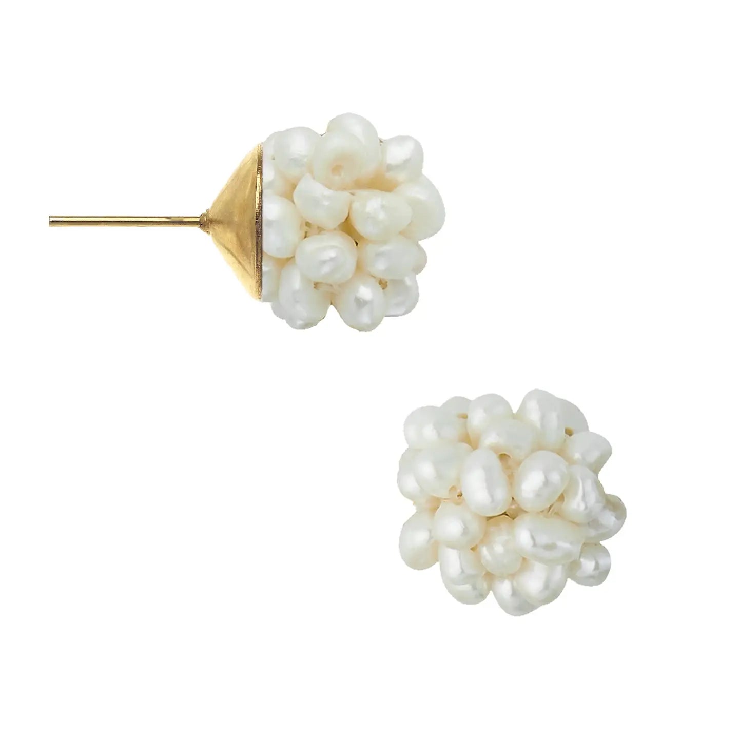 Susan Shaw: Pearl Cluster Studs