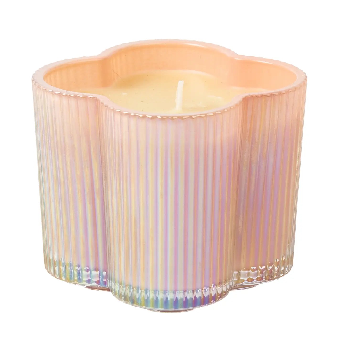 Sweet Grace Pink Flower Candle