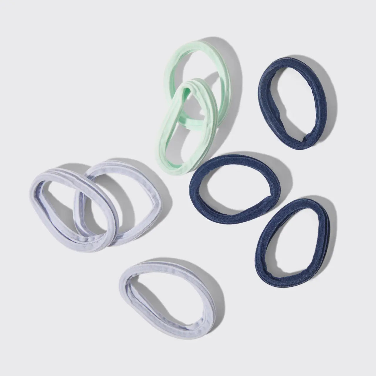 Kitsch: Seamless Hair Elastics 8pc in Garden Bouquet