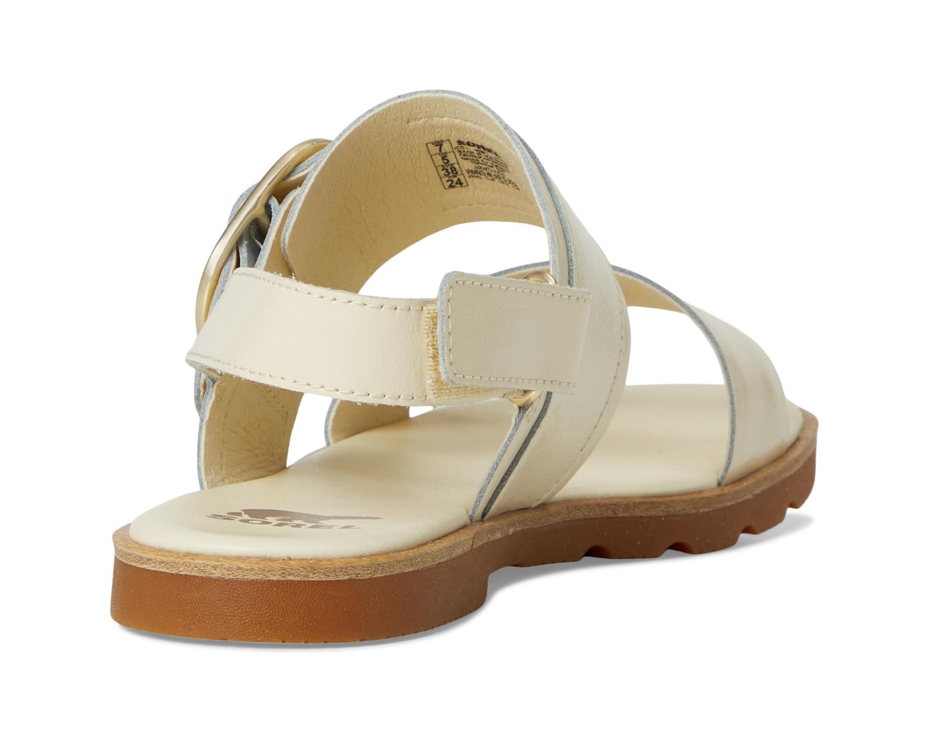 Sorel: Ella III Slingback in Honey White