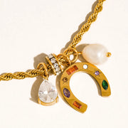 Horseshoe Charm Necklace