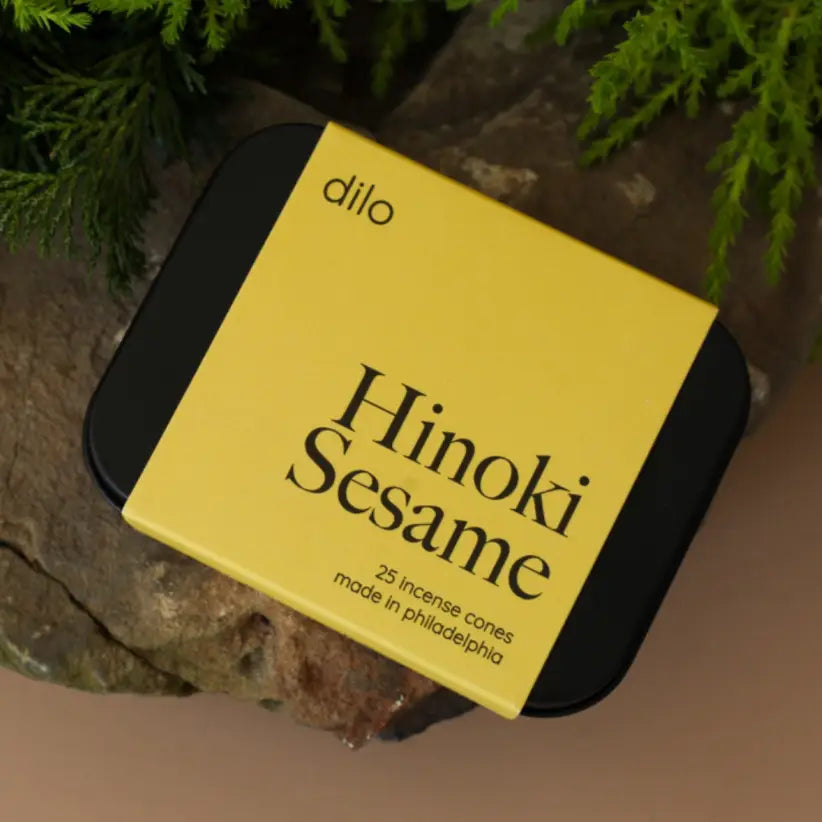 Dilo: Hinoki Sesame Incense Cones