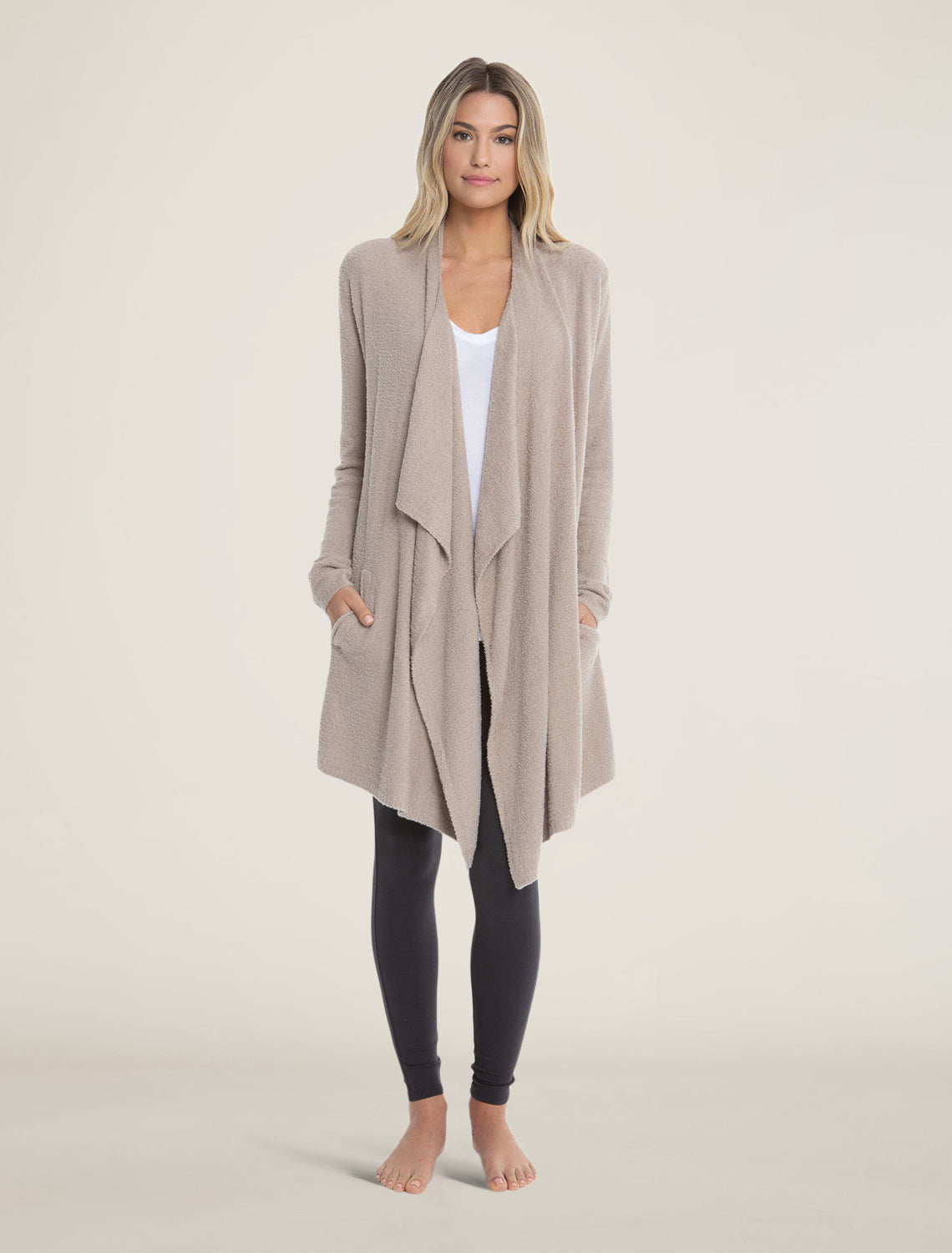 Barefoot Dreams: CozyChic Life Island Wrap in Stone