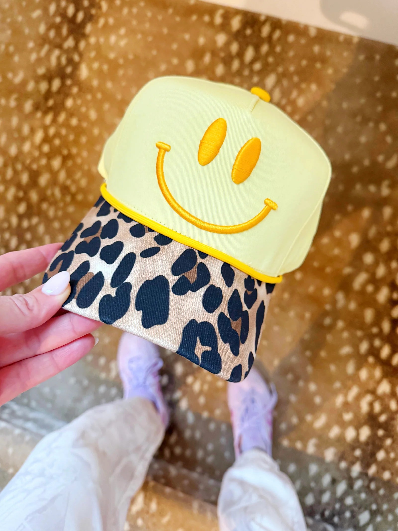 Poppy & Pine: Fill the World with Sunshine Smiley Hat