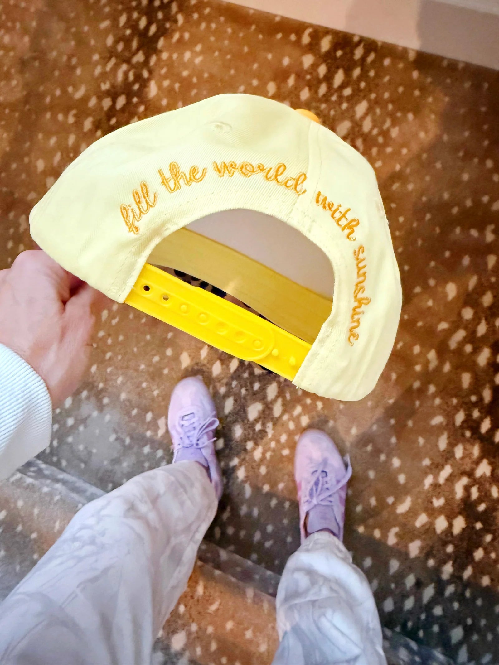Poppy & Pine: Fill the World with Sunshine Smiley Hat