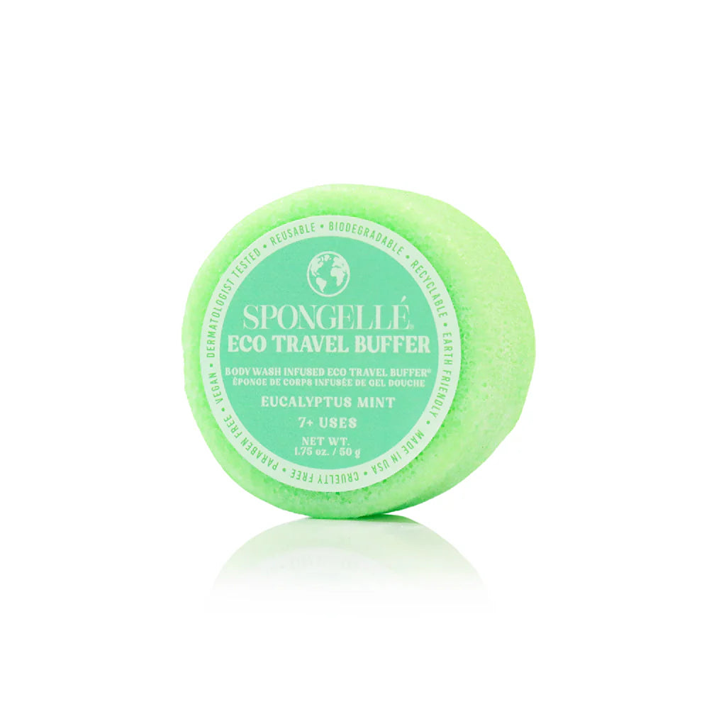 Spongelle: Travel Buffer in Eucalyptus Mint