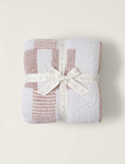 Barefoot Dreams: CozyChic Tile Check Throw in Willow